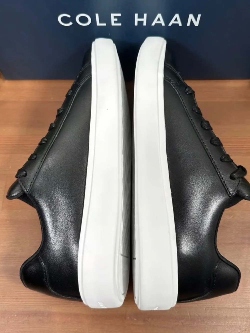 New Cole Haan Women's Grand Crosscourt Daily Low Top Casual Sneakers Shoes Black - Picture 5 of 13